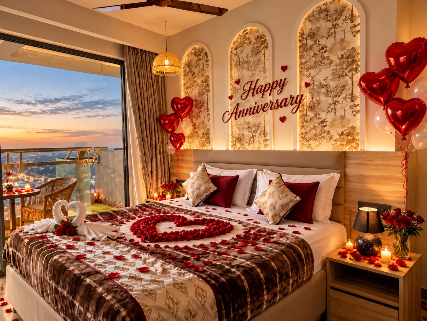 Anniversary decor at Mulberry Homes, Supernova Spira Noida