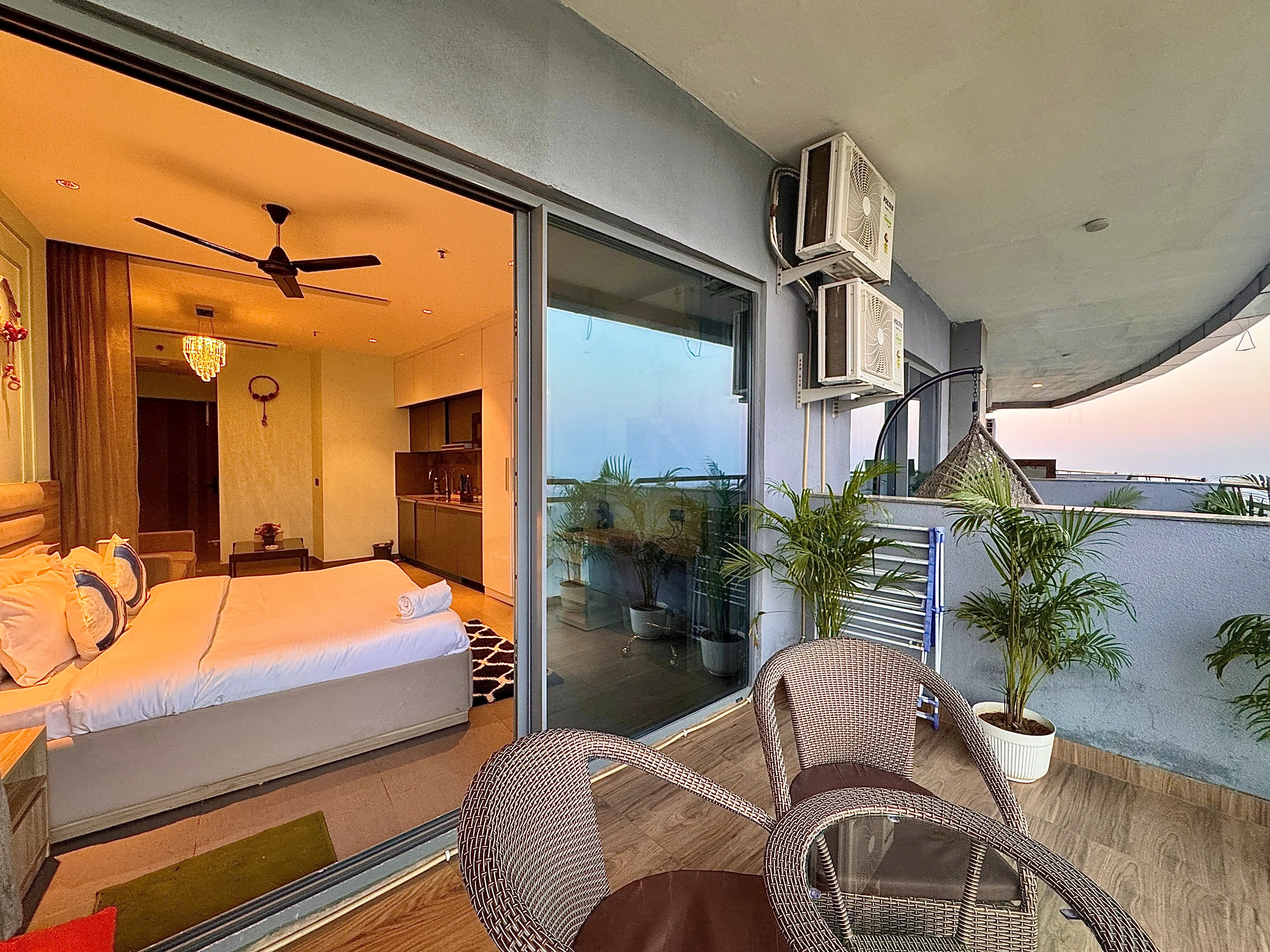 mulberry-homes-supernova-noida-balcony-bedroom-view