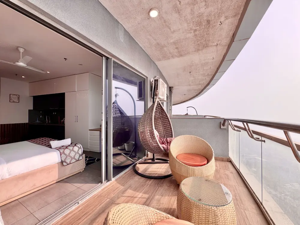 Panoramic river view 39th floor Supernova Spira Sector 94 Noida