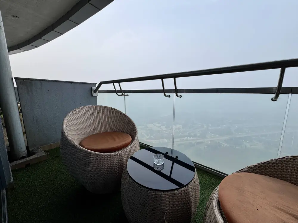 modern bedroom interior in CityGlow 28 Supernova Spira Noida