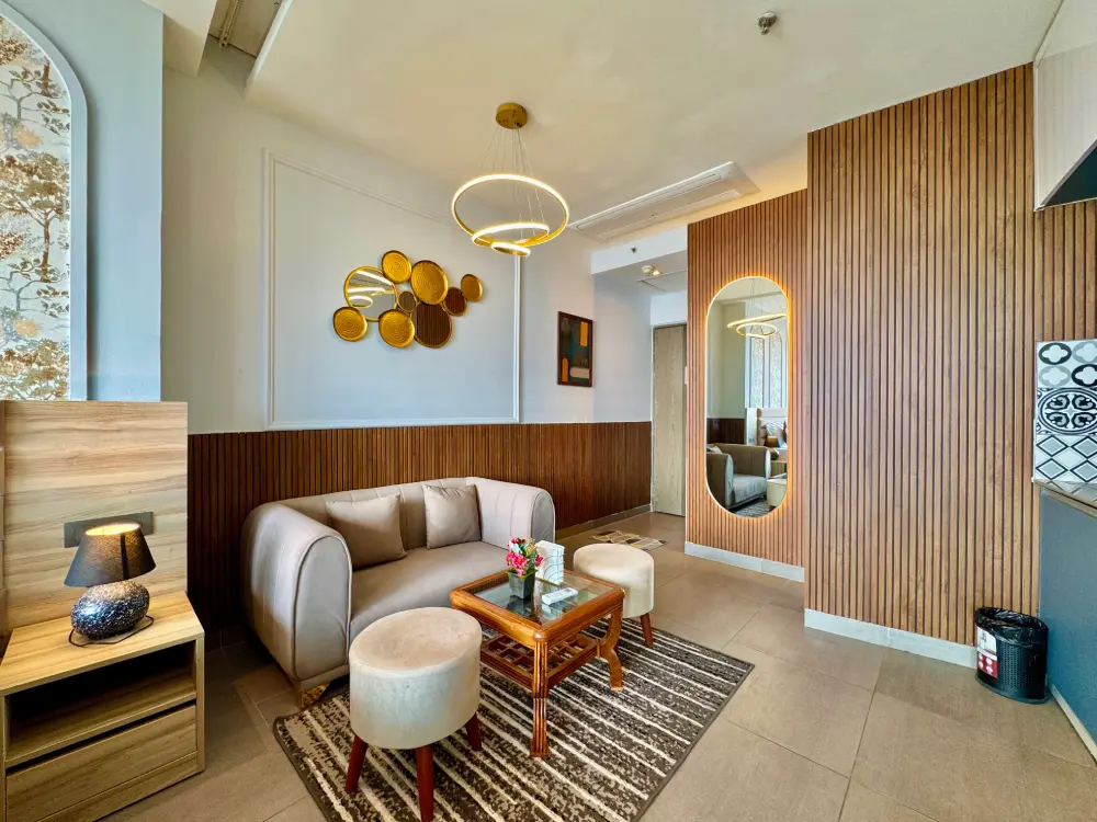 premium bedroom interior in Eleve 31 Mulberry Homes Supernova Noida