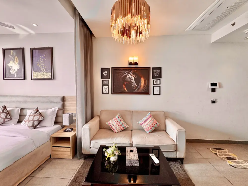 RiverCrest 39 luxury finish bedroom Supernova Spira Noida