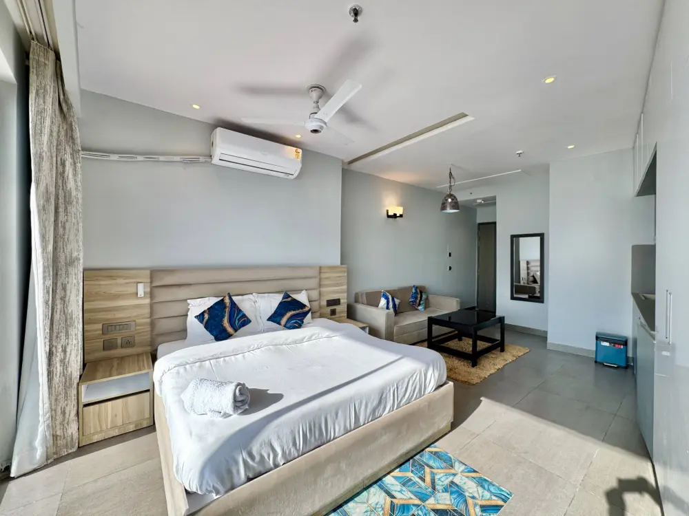 Supernova Mulberry Homes Noida bedroom corner view