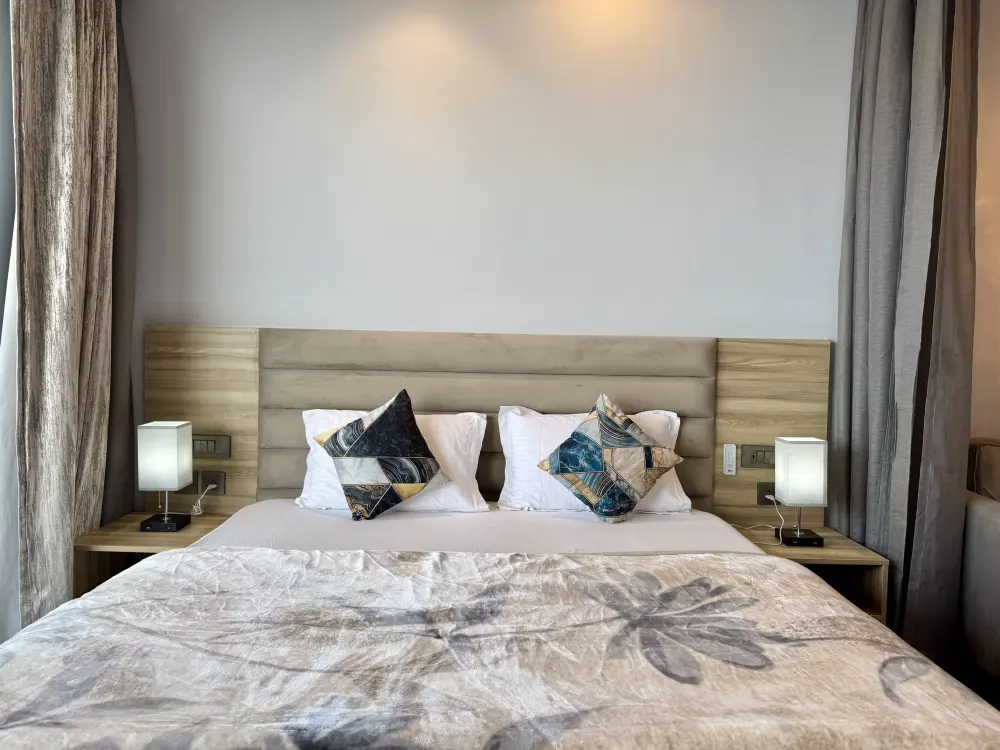 luxury bedroom at Mulberry Homes Supernova Spira Noida