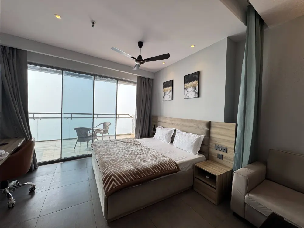 premium bedroom in high-rise RiverEase 29 Supernova Spira Noida