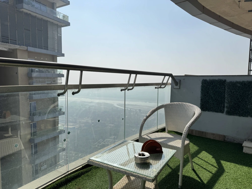 Luxury balcony apartment in Supernova 94 Spira Noida Airbnb stay